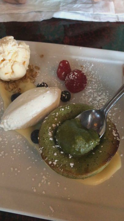 Wara Wara - Green Tea Lava Cake - Japanese Near Me - Providence, Rhode Island
