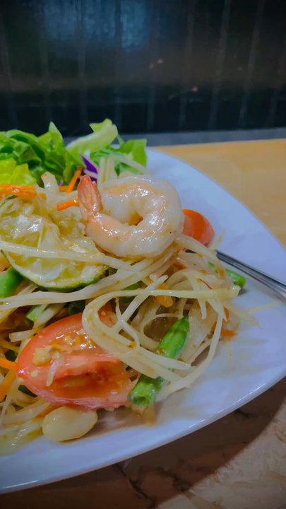 Beau Thai - Papaya salad - Thai Near Me - Pasadena, California