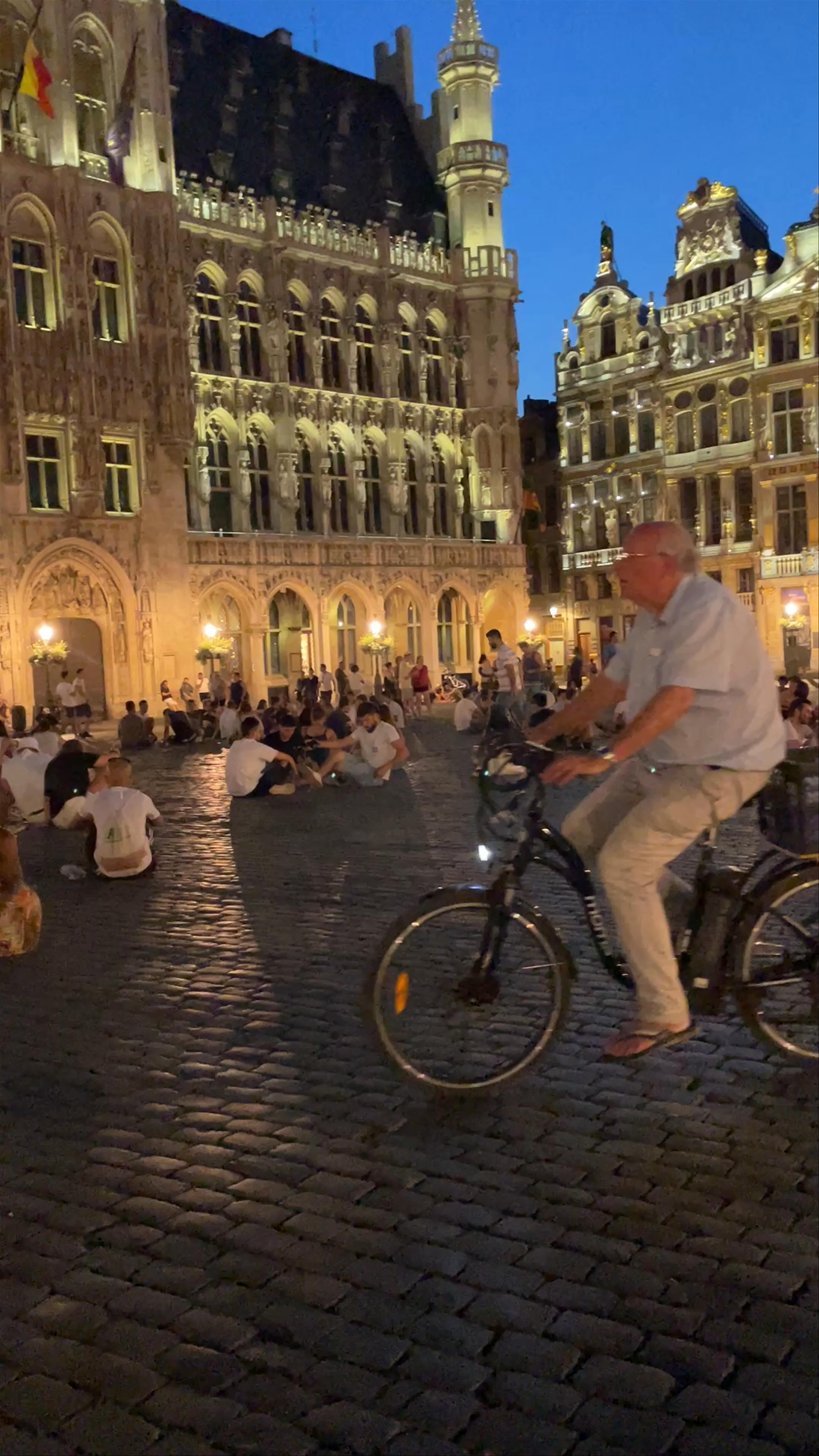 Evening Pulse at Grand Place, Brussels: A Night to Remember