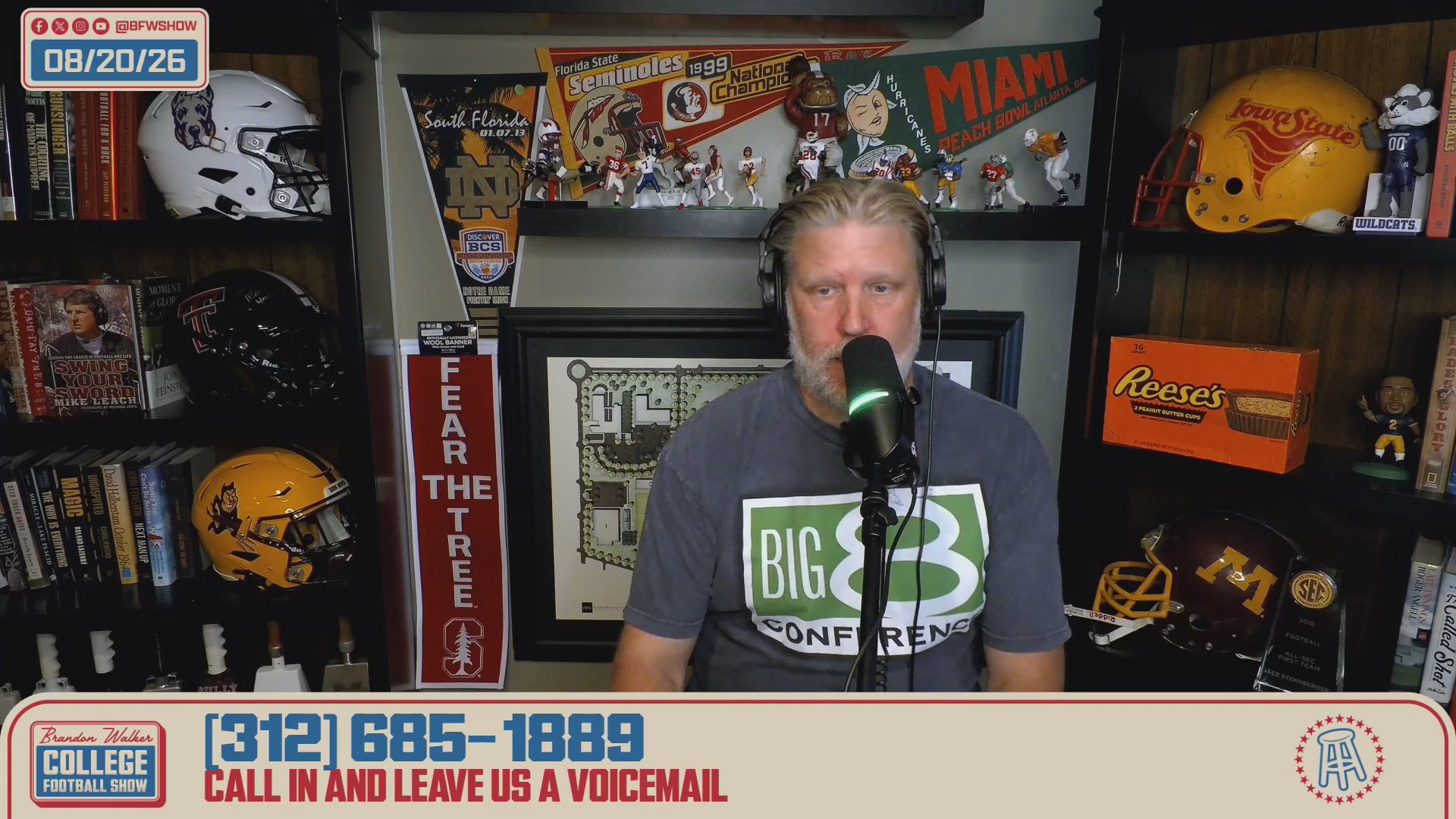 Judges Need to Stay Out of College Football + 1 on 1 with Sean McDonough | The BFW Show 8.20.26