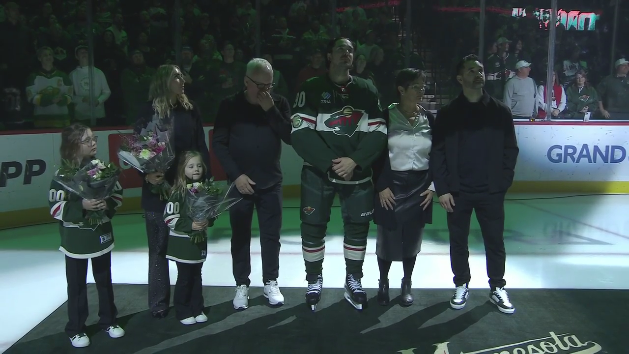 Minnesota Wild Honor Marcus Johansson at 1,000 Games