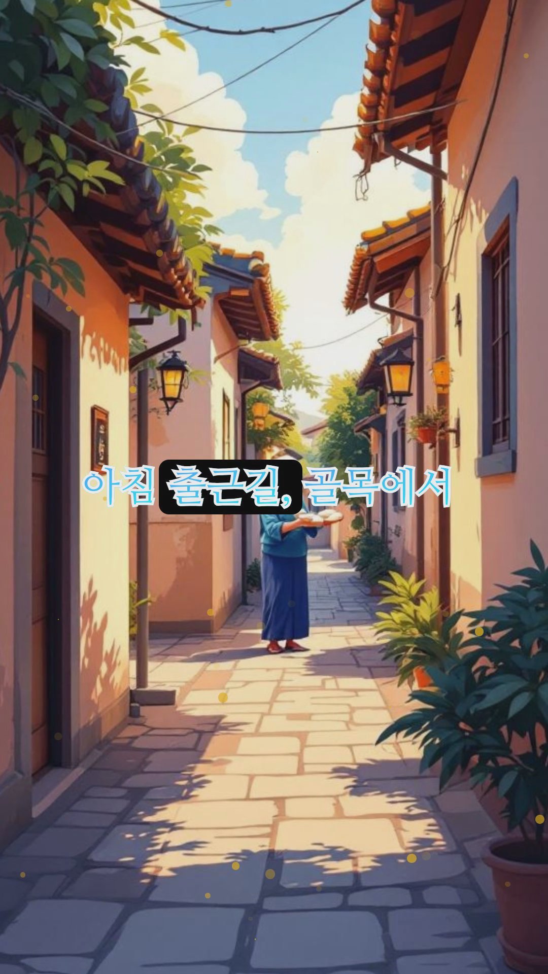 동네 주민과의 유쾌한 마주침