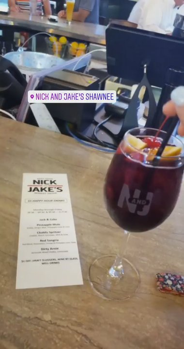 Nick and Jake's - Sangria - American Near Me - Shawnee, Kansas