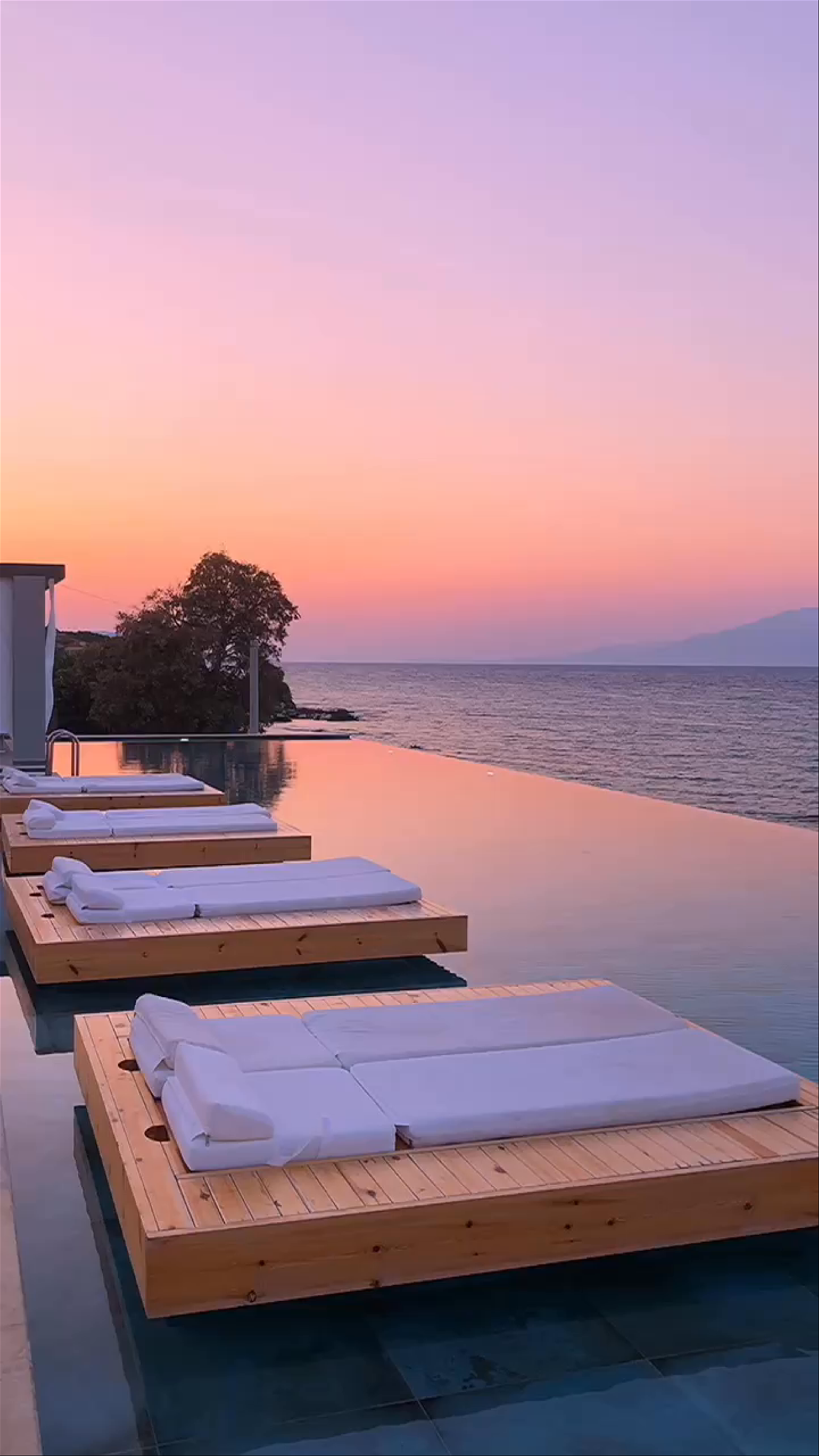 Sunset Serenity at Lesante Blu Infinity Pool, Tragaki