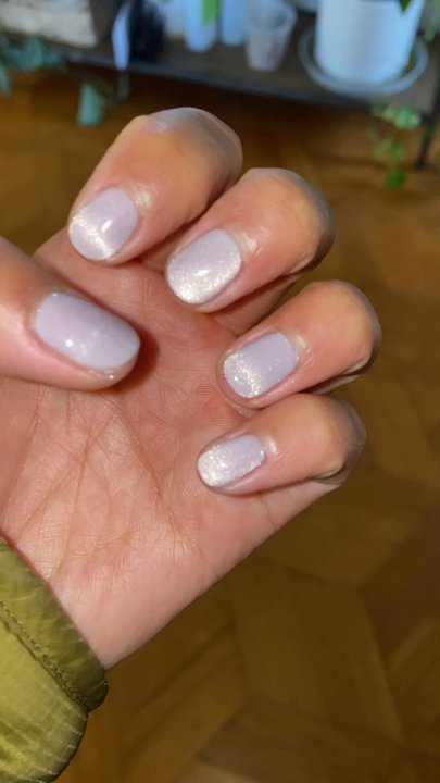 Gentle Nails Salon - Cat eye gel nails with flash on. Love it! - Nail Salons Near Me - San Francisco, California