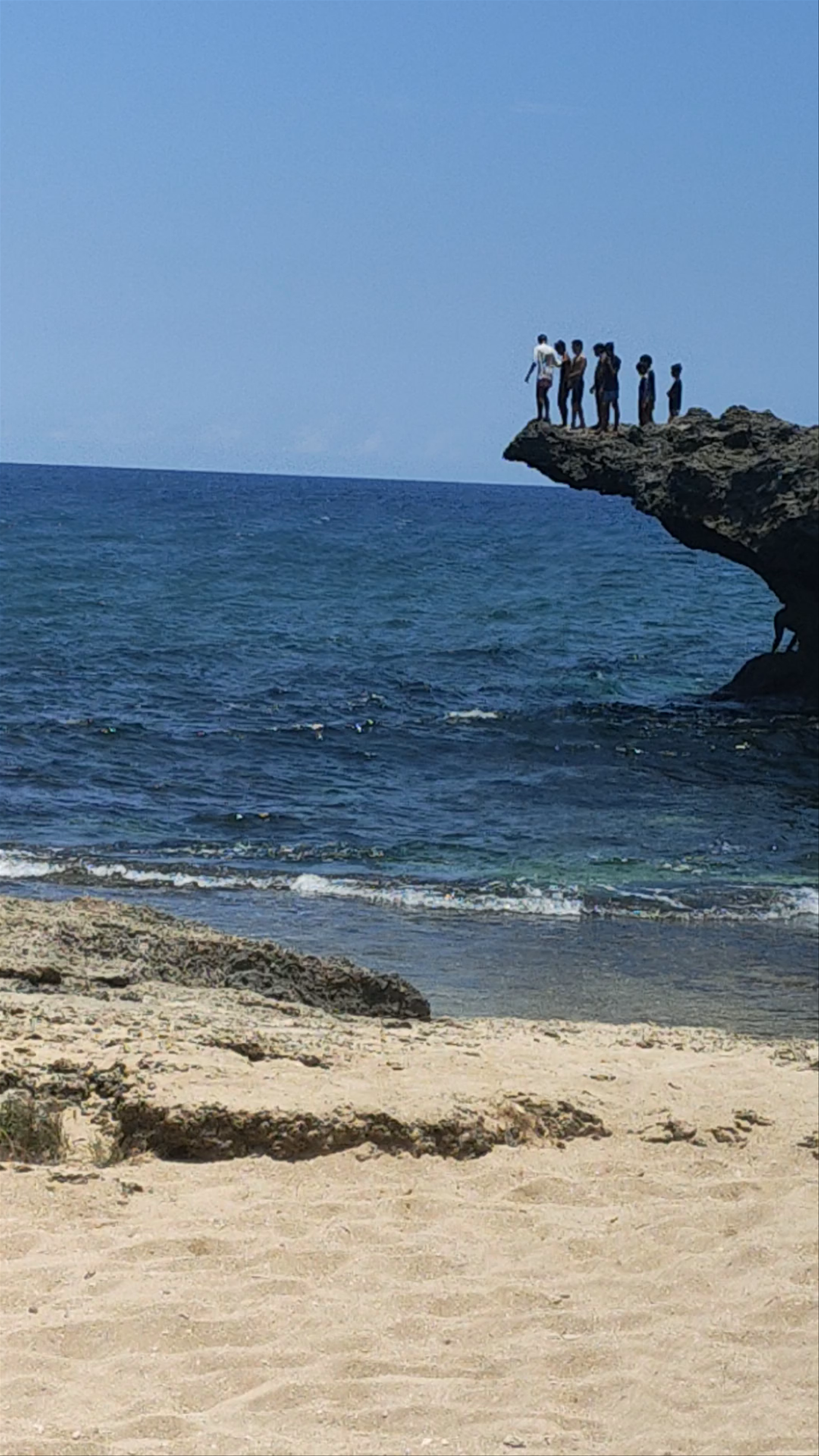 Rock Formation View Beach