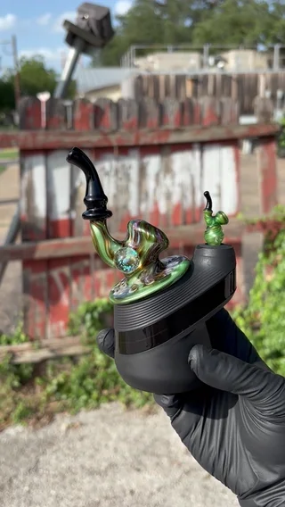 Preview pic of Indo x Geoff x Jmass puffco dry top & joystick