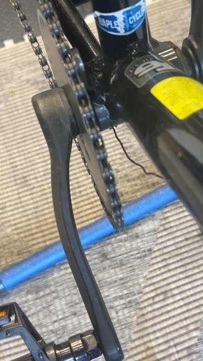 Bert’s Bicycle Service - Bent crank chain ring - Bike Repair/Maintenance Near Me - Parrish, Florida