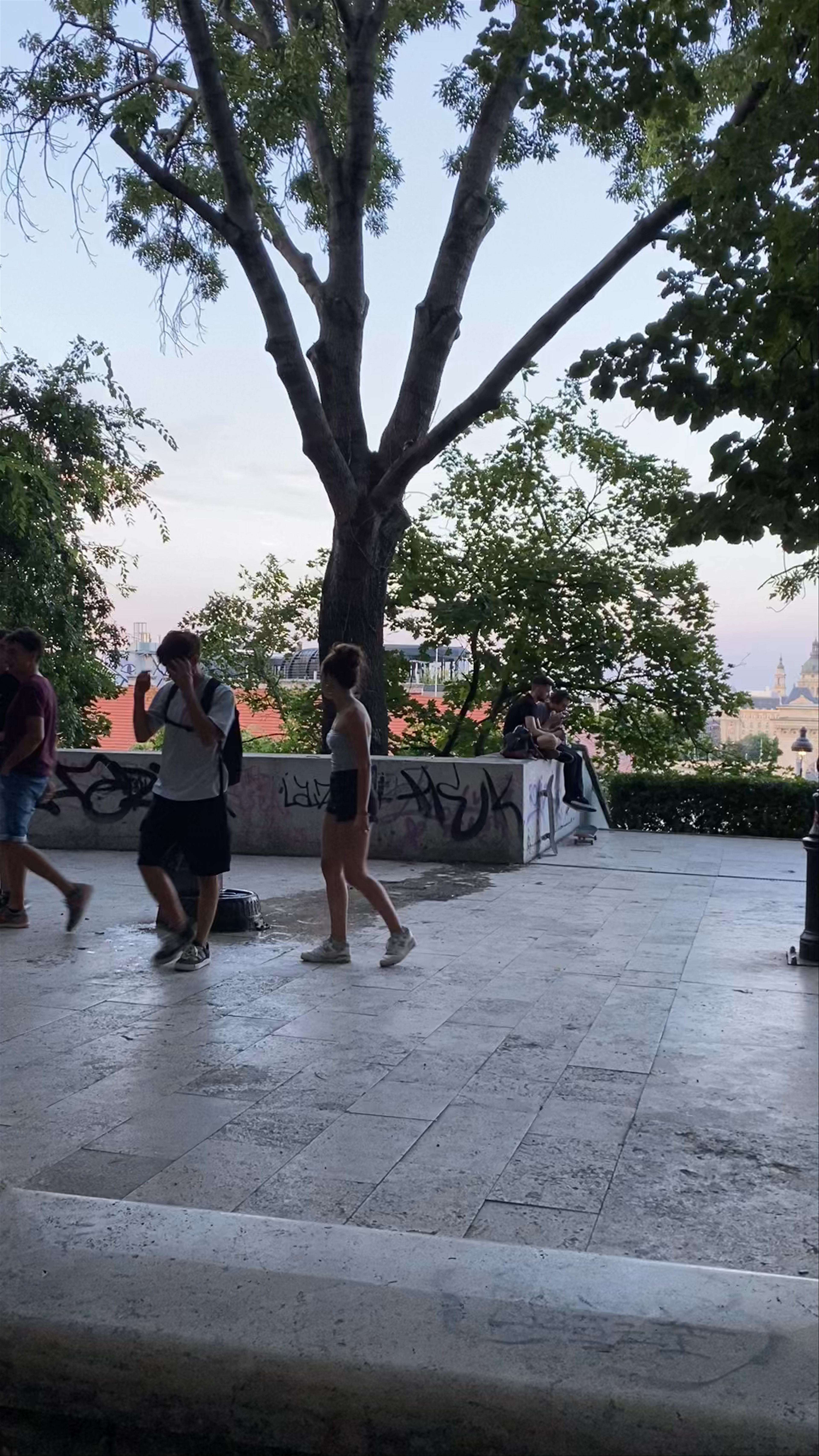 Evening at Lánchíd Park: Relaxed Vibes and Panoramic Views in Budapest