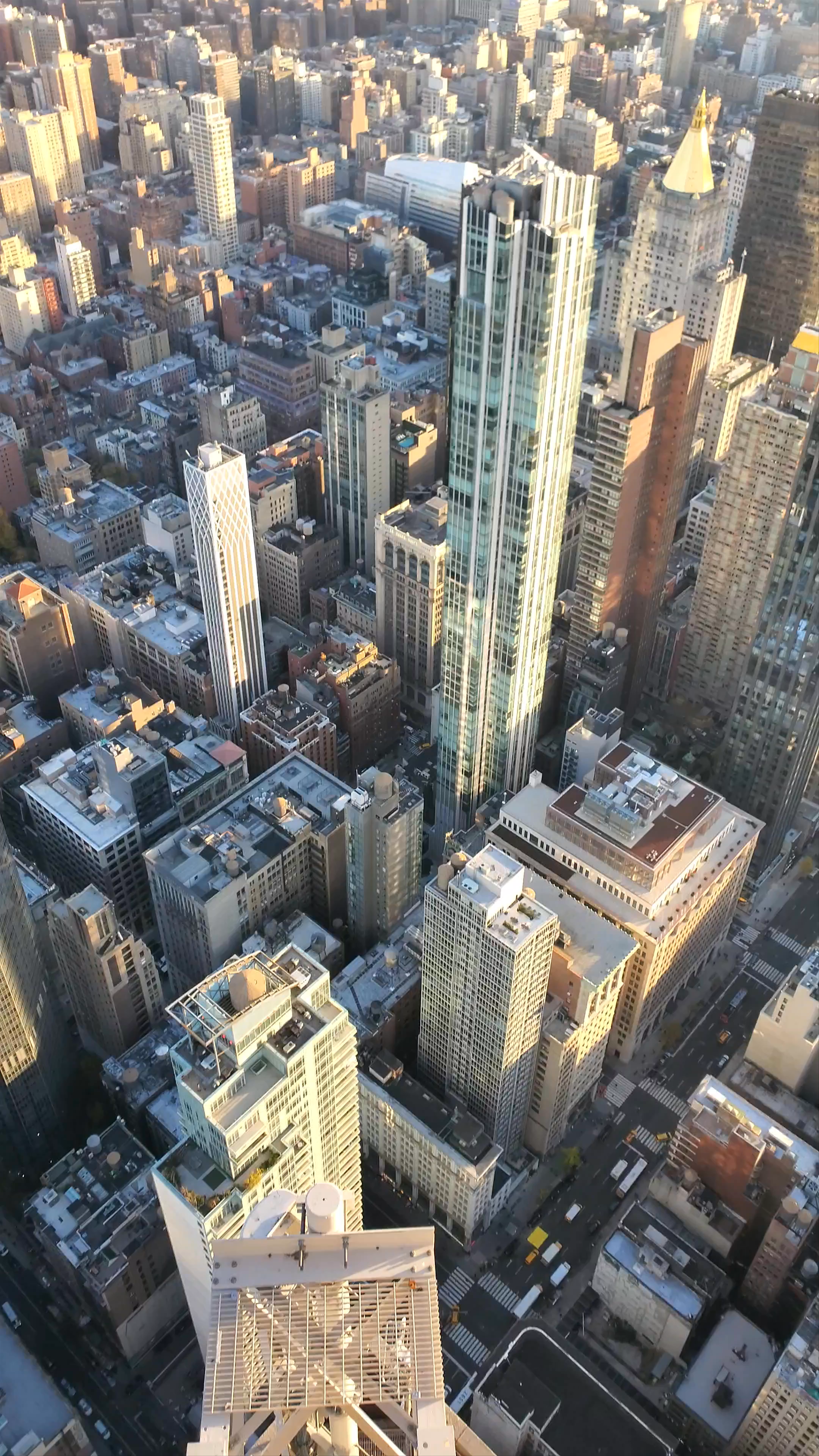 Stunning Aerial Views from the Empire State Building at Sunset