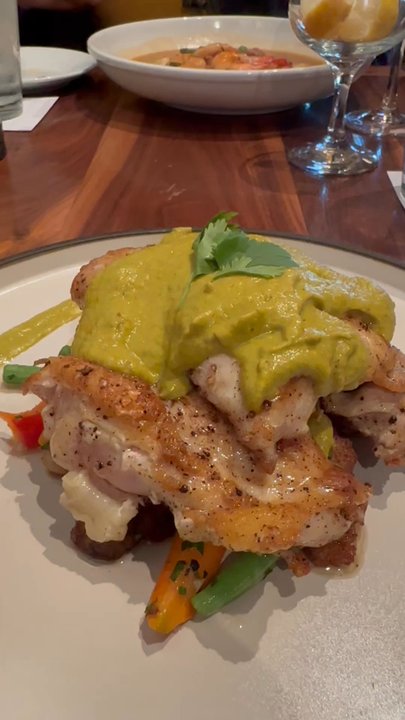 Motor Supply Co Bistro - The curry chicken thighs with veggies is sooo delicious. Didn't expect that flavor or taste and it's a must try. - New American Near Me - Columbia, South Carolina