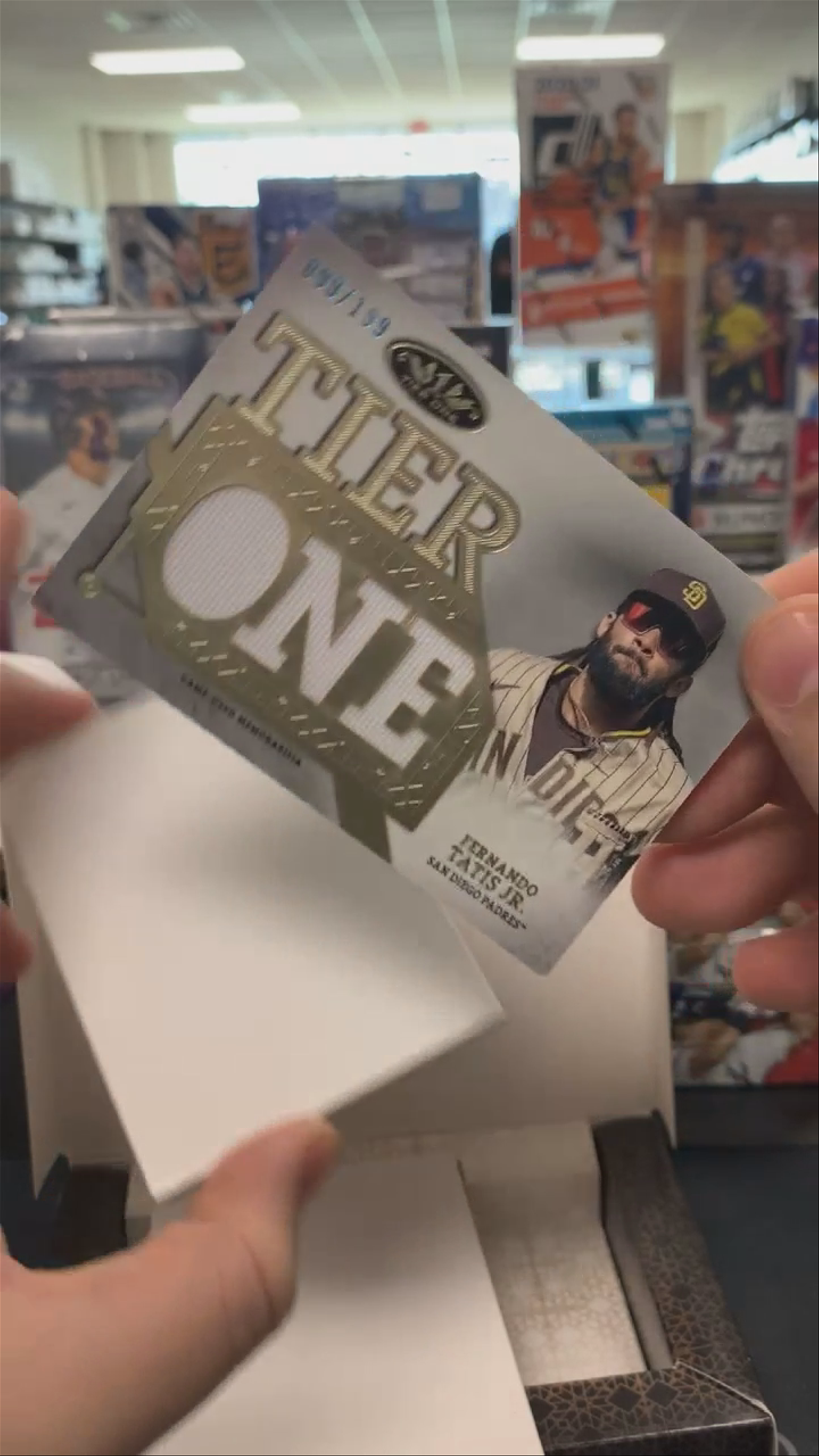 Fernando Tatis Jr. Tier One Patch Pull!