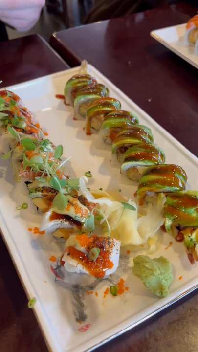 Okawa Steak House - Okawa, Bend, bamboo, yum yum, crunchy roll. - Sushi Bars Near Me - Bend, Oregon
