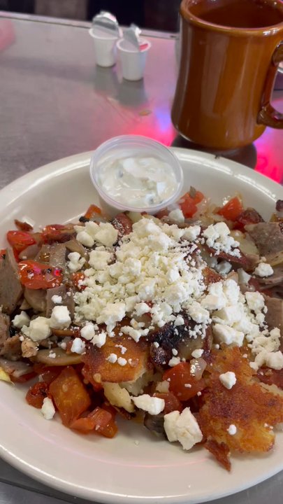 Roxy Cafe - Gyros potatoes - Breakfast & Brunch Near Me - Jackson, Michigan