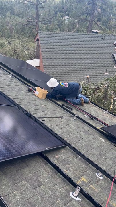 AMN Solar - Installation on progress - Solar Installation Near Me