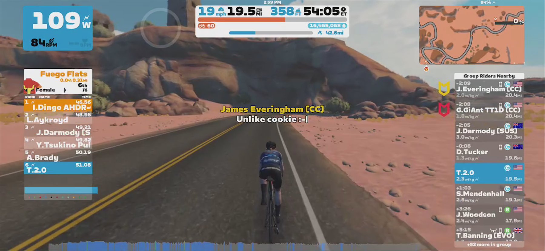Zwift - Group Ride: AHDR Breakfast with the Pscyclepaths (C) on Big Flat 8 in Watopia
