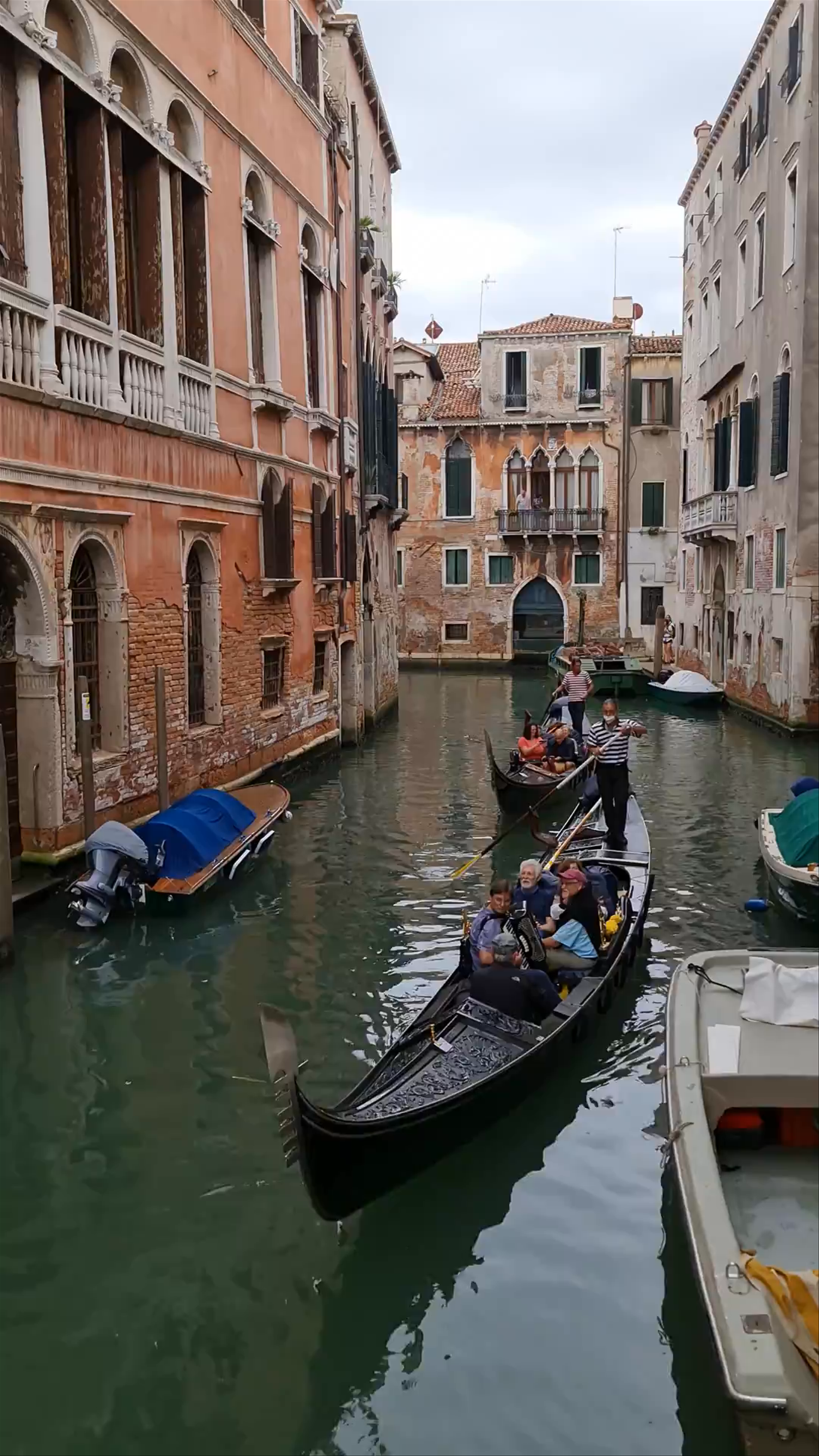 Gondola Ride on Venice’s Quaint Canals near Santa Lucia Station