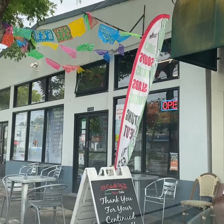 El Caballo Wraps - Exterior view - Mexican Near Me - Alameda, California