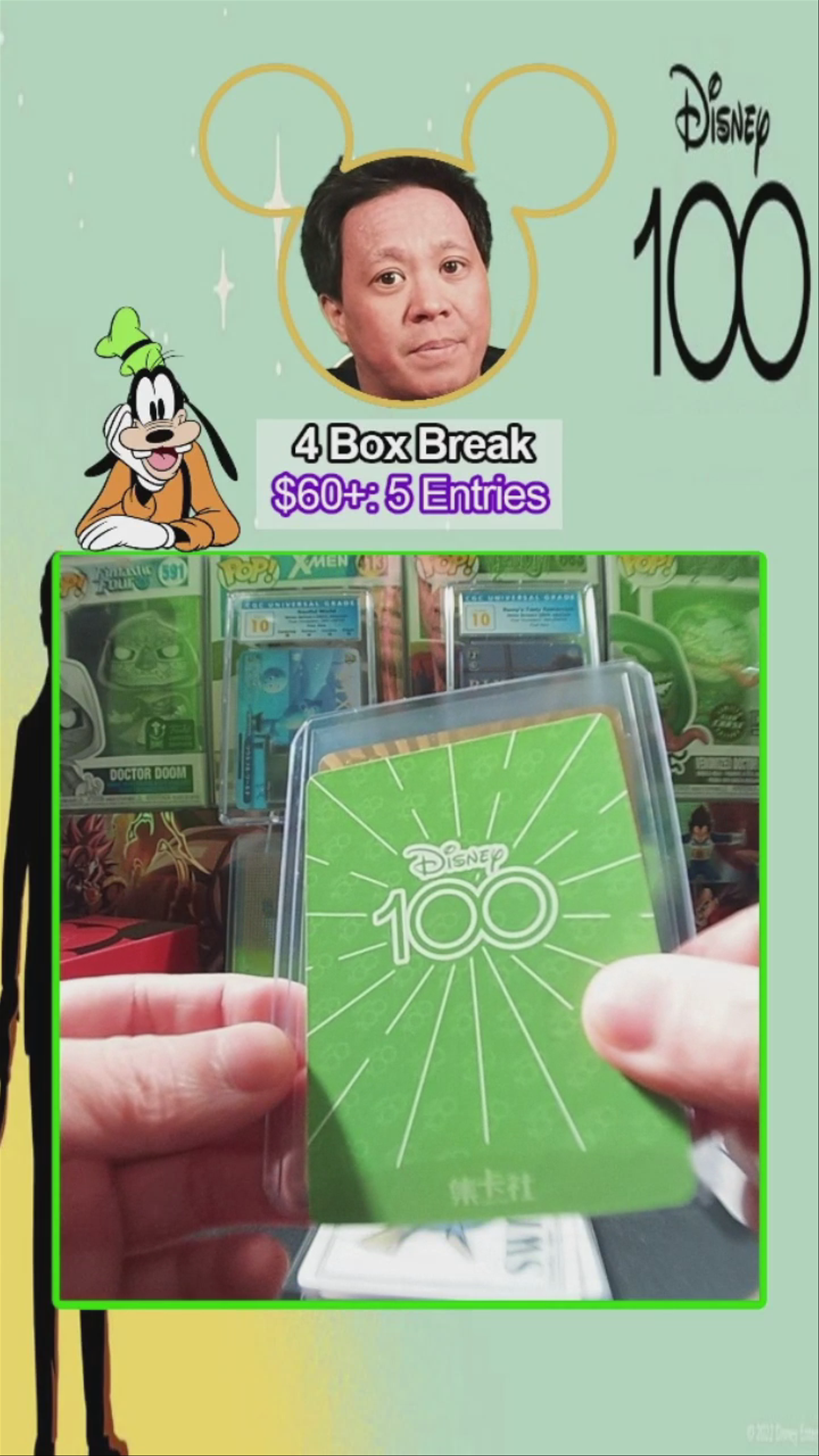 Disney CARDFUN Elasigirl /100!!!