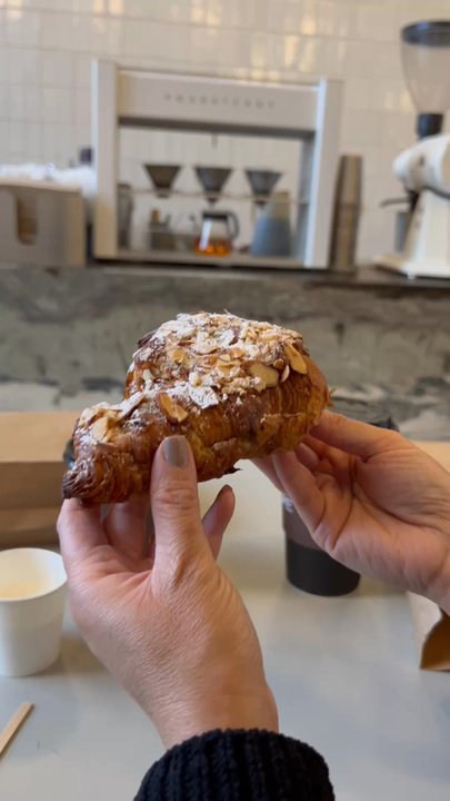 Stereoscope - Almond Yuzu Croissant Ig mel_foodie_ventures - Coffee Roasteries Near Me - Newport Beach, California