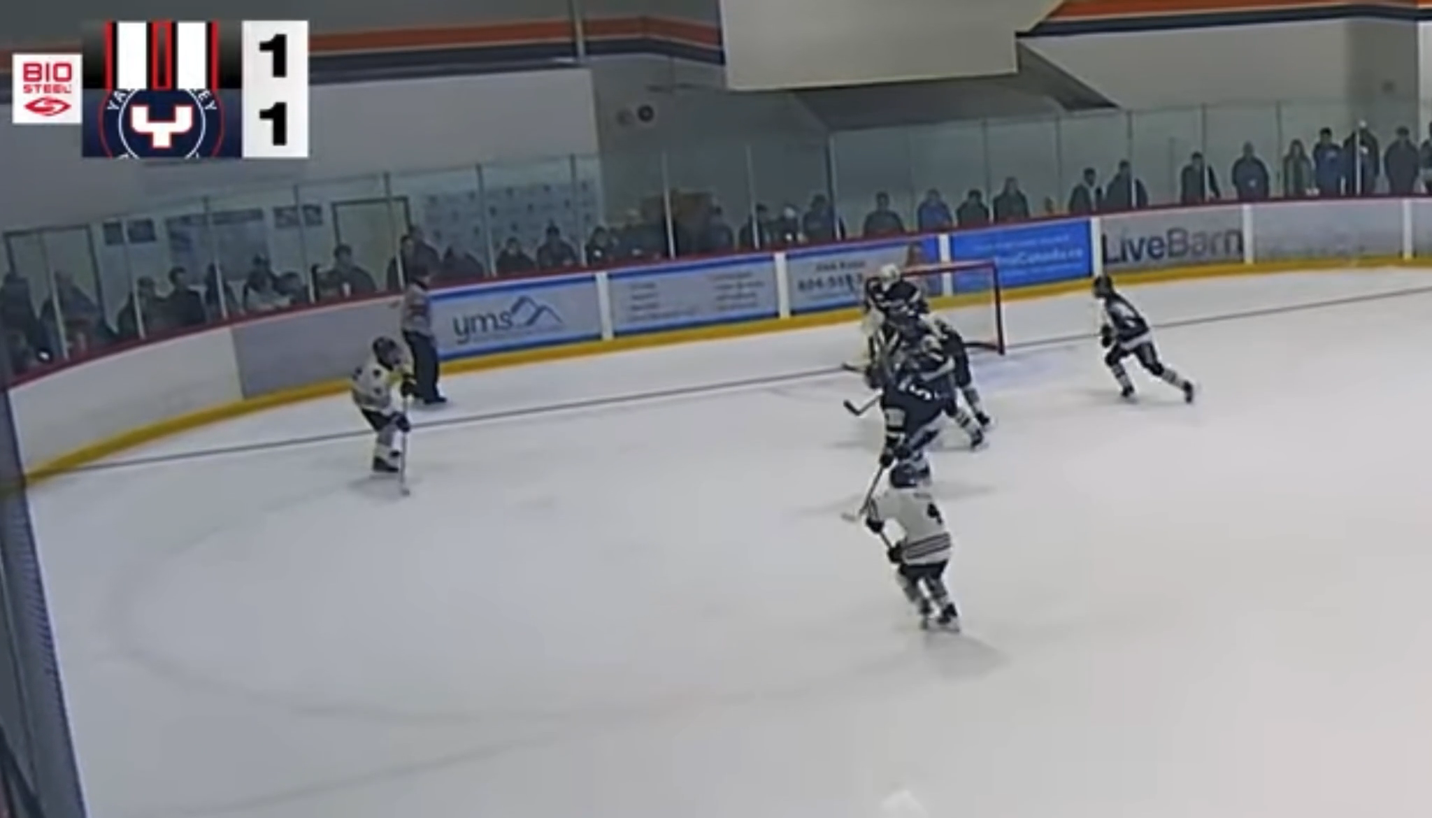 Deacon Gillespie's Breakaway Pass & Goal vs Yale 2026