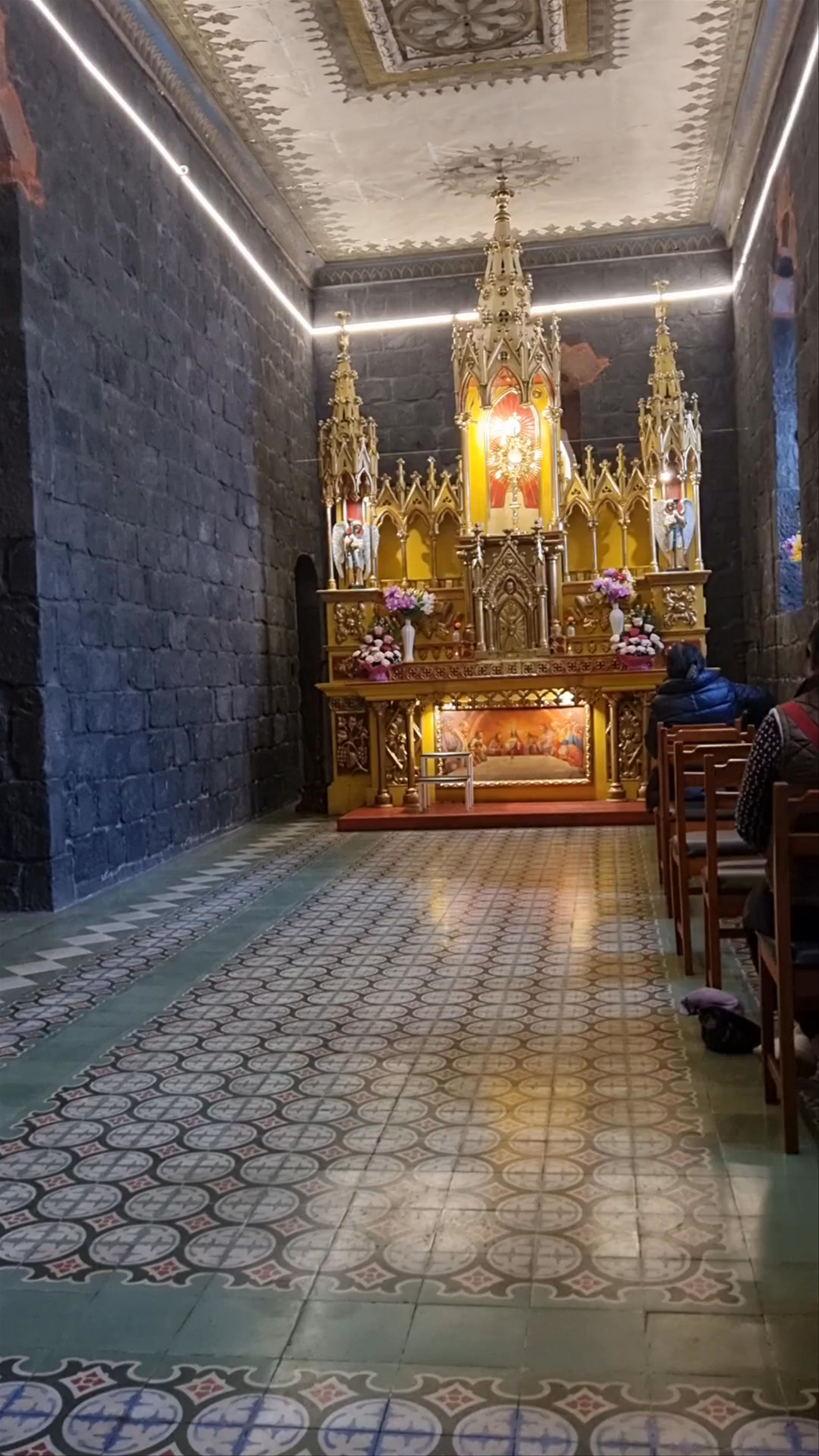 Sacred Serenity at Santuario Nuestra Señora del Rosario in Baños, Ecuador