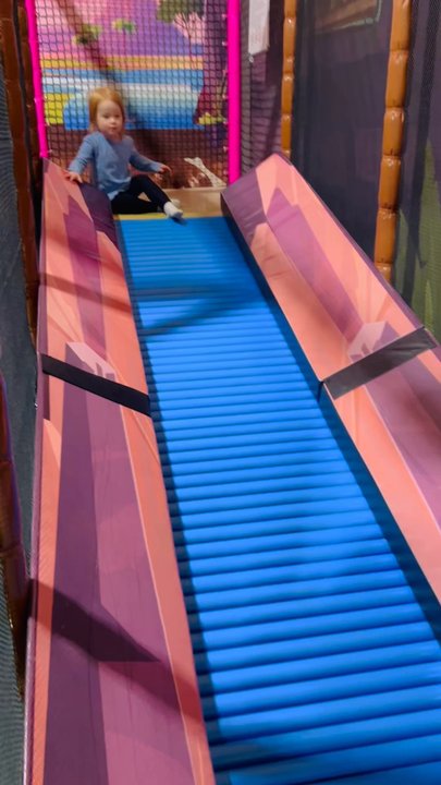Dinoland - Love this slide in the toddler area. - Indoor Playcenter Near Me - Madison Heights, Michigan