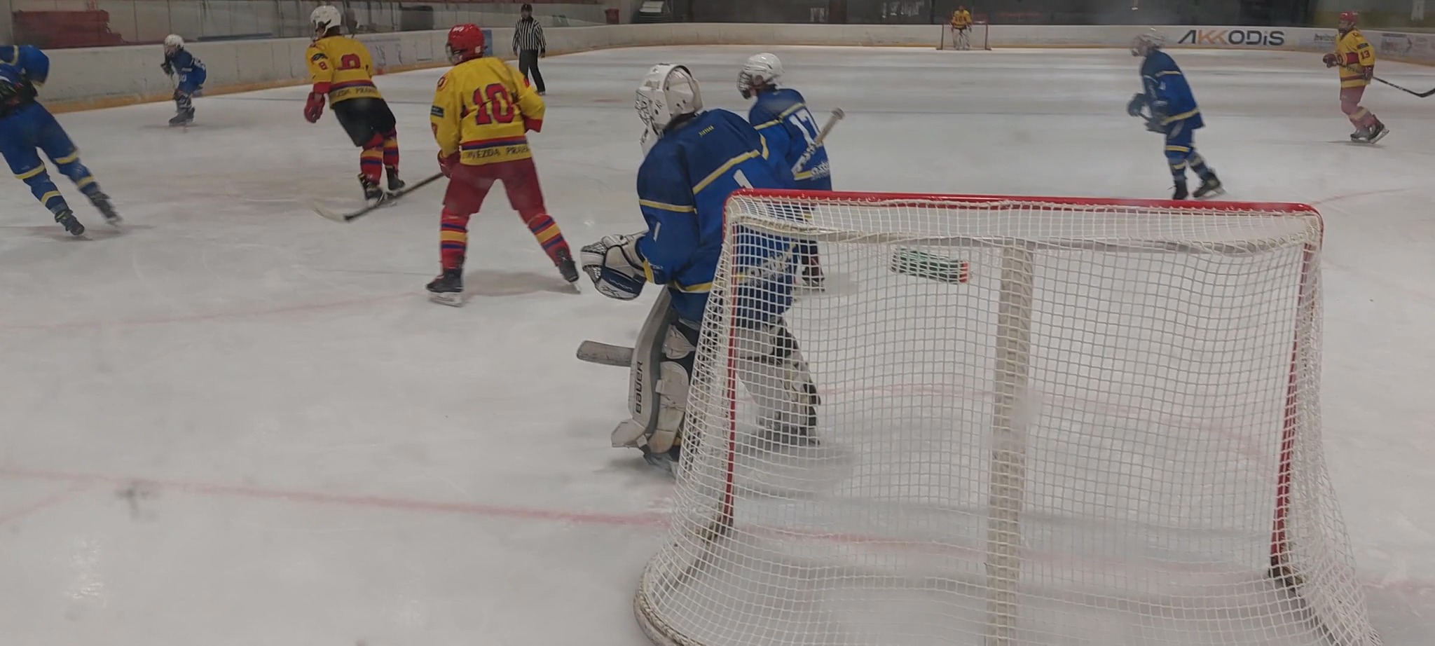 Marek Besta: Impressive Defensive Highlights from HC Třemošná U15