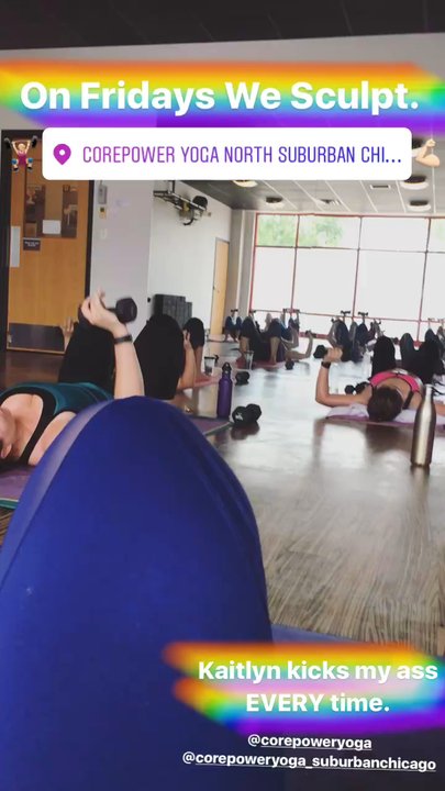 CorePower Yoga - Park Ridge - Yoga Sculpt - Kaitlyn's Friday Class - Yoga Near Me - Park Ridge, Illinois