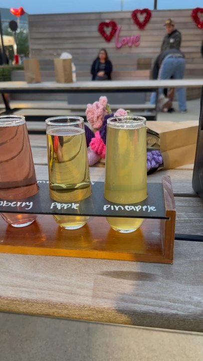 Brew Haven - Mimosas if you're not feeling beer or their hard seltzer. Get our pours of champagne too. - Beer Bar Near Me - Ontario, California
