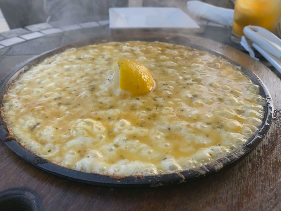 Amphora - Don't miss out on the Saganaki - Greek Near Me - Derry, New Hampshire