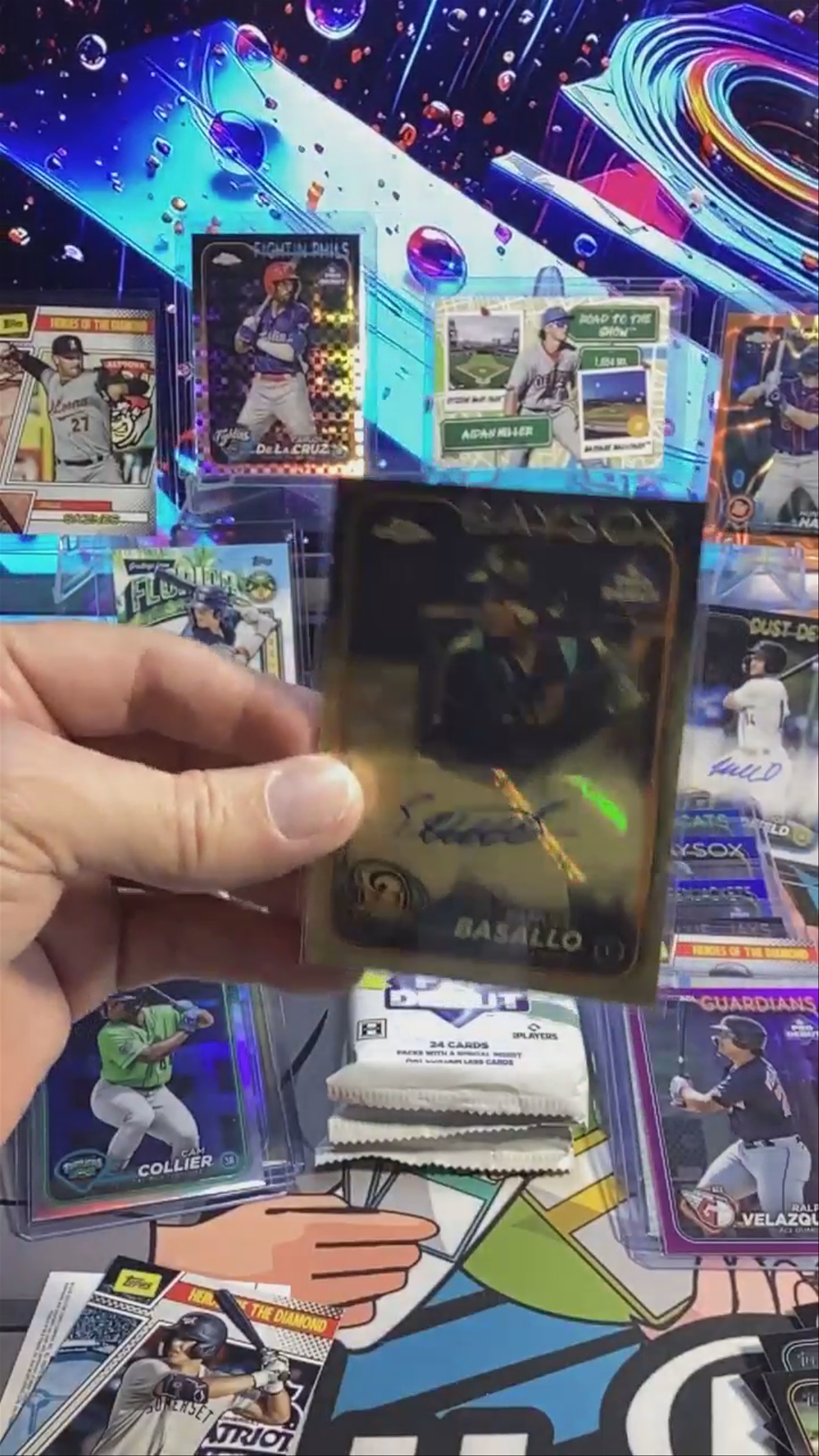 (2) 2024 Pro Debut Jumbo - 6 Autos - Pick Your Team Now