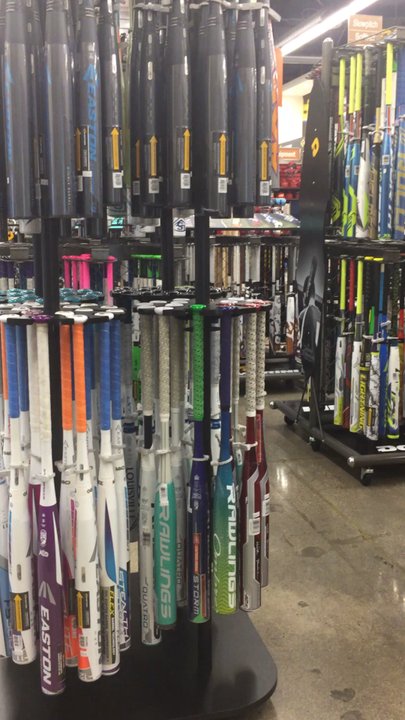 MonkeySports Superstore - Irvine - Bats bats and more bats - Sports Wear Near Me - Irvine, California