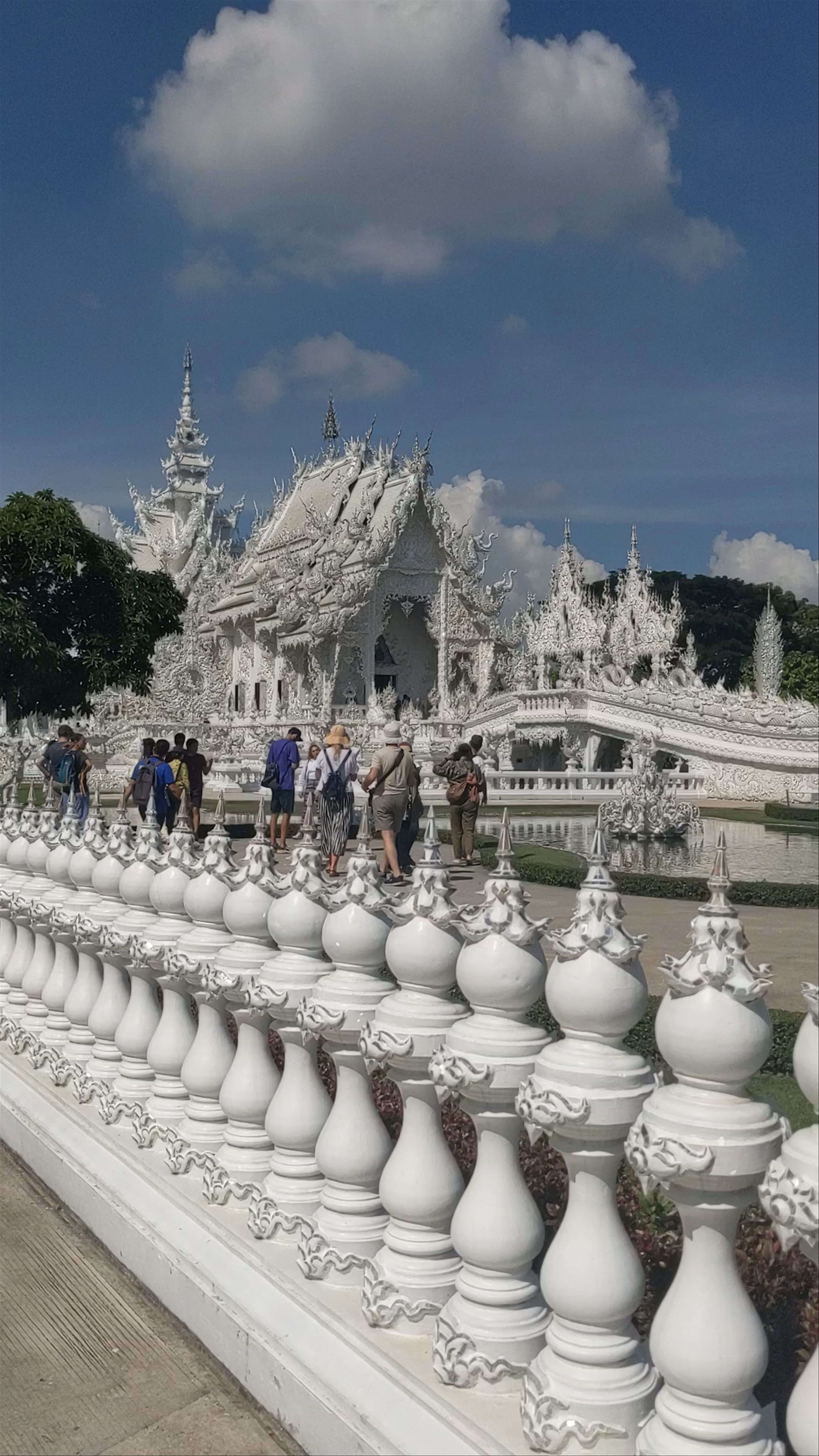 Exploring Wat Rong Khun (White Temple) in Chiang Rai, Thailand