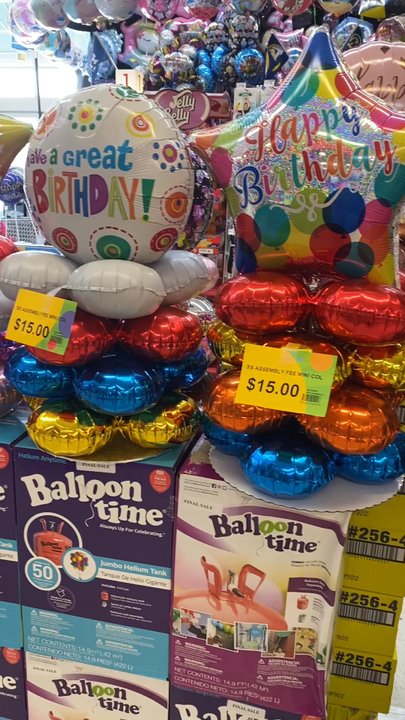 Party City - so many tower balloons - Party Supplies Near Me - Fontana, California