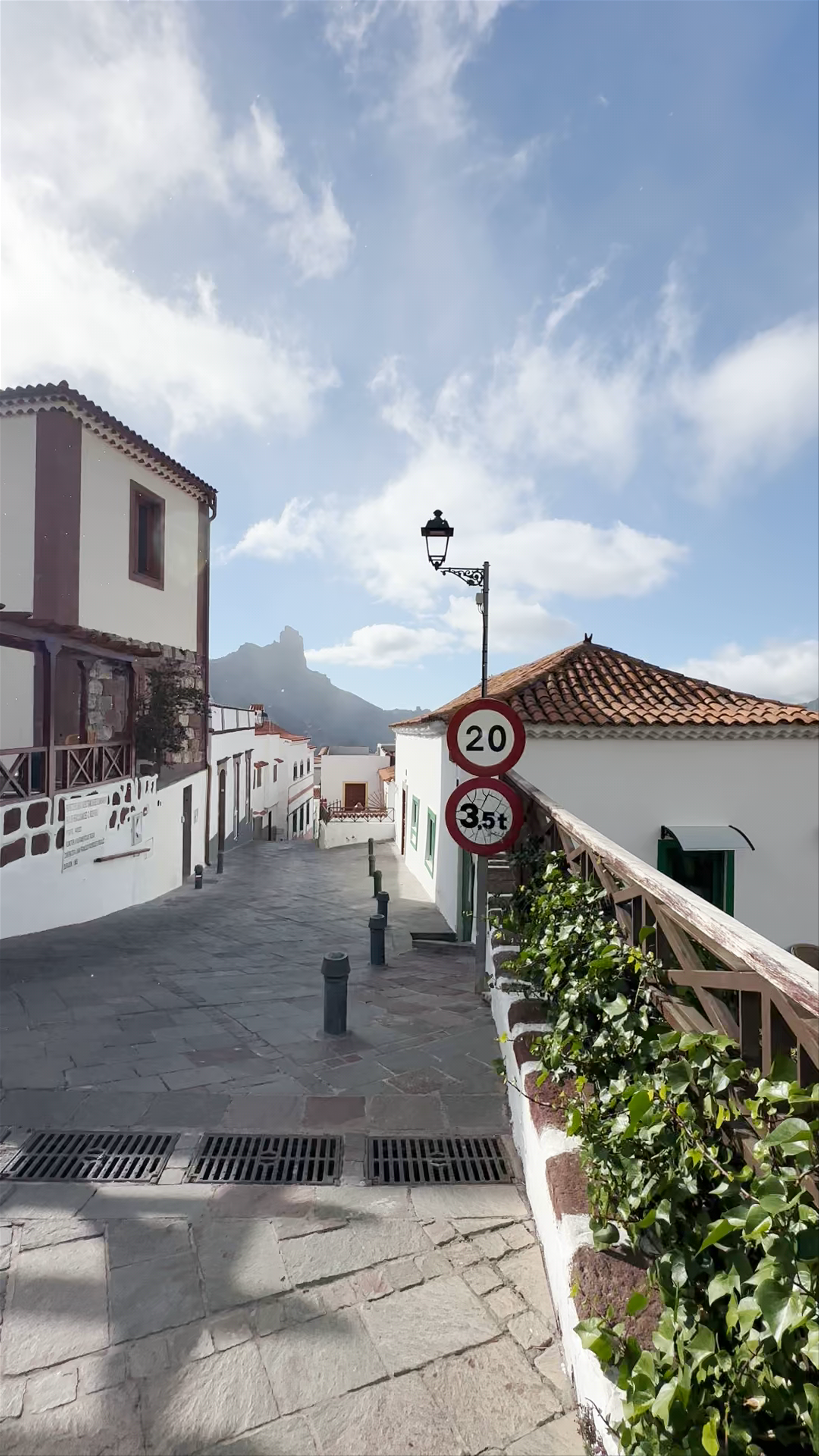Parroquia De Ntra Sra Del Socorro & Scenic Streets of Tejeda, Gran Canaria
