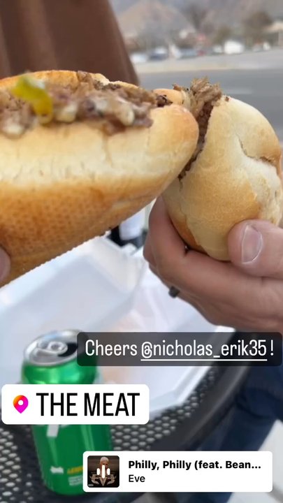 The Meat - Philly cheers - Cheesesteaks Near Me - Provo, Utah