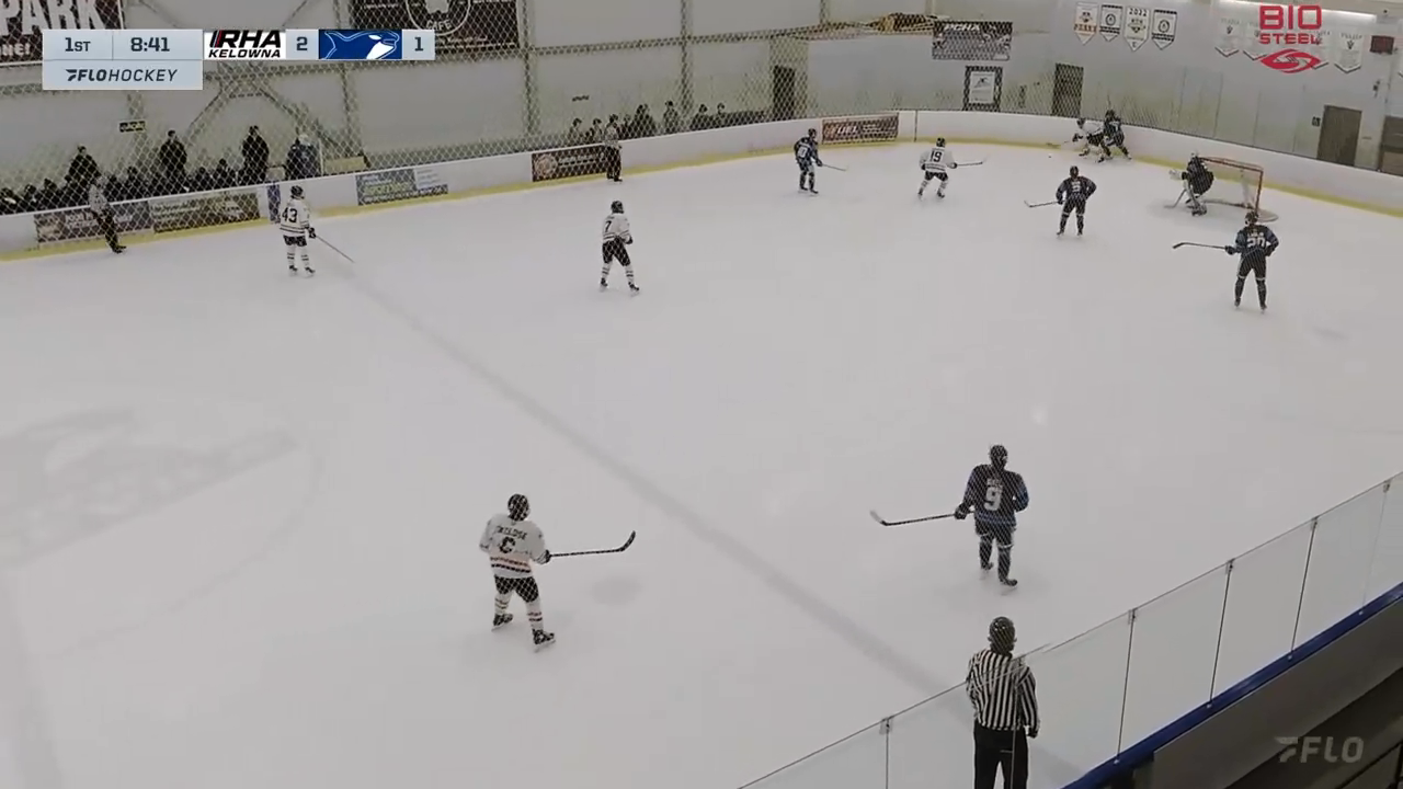 Charlie Schmitt's Hardworking Assist | RINK HA Kelowna U17 Prep Highlights