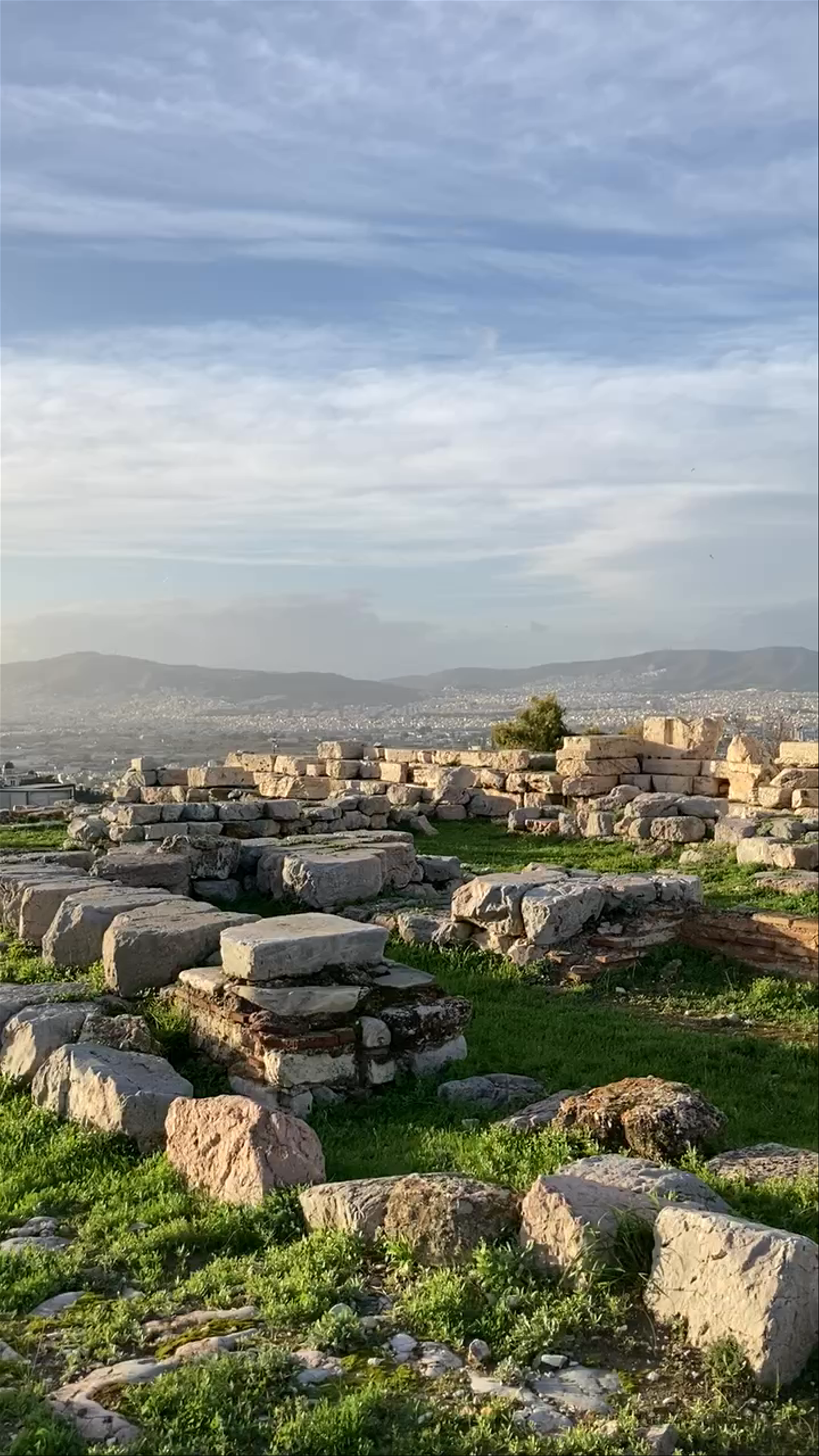 Parthenon and Ancient Ruins at Sunset - Athens, Greece