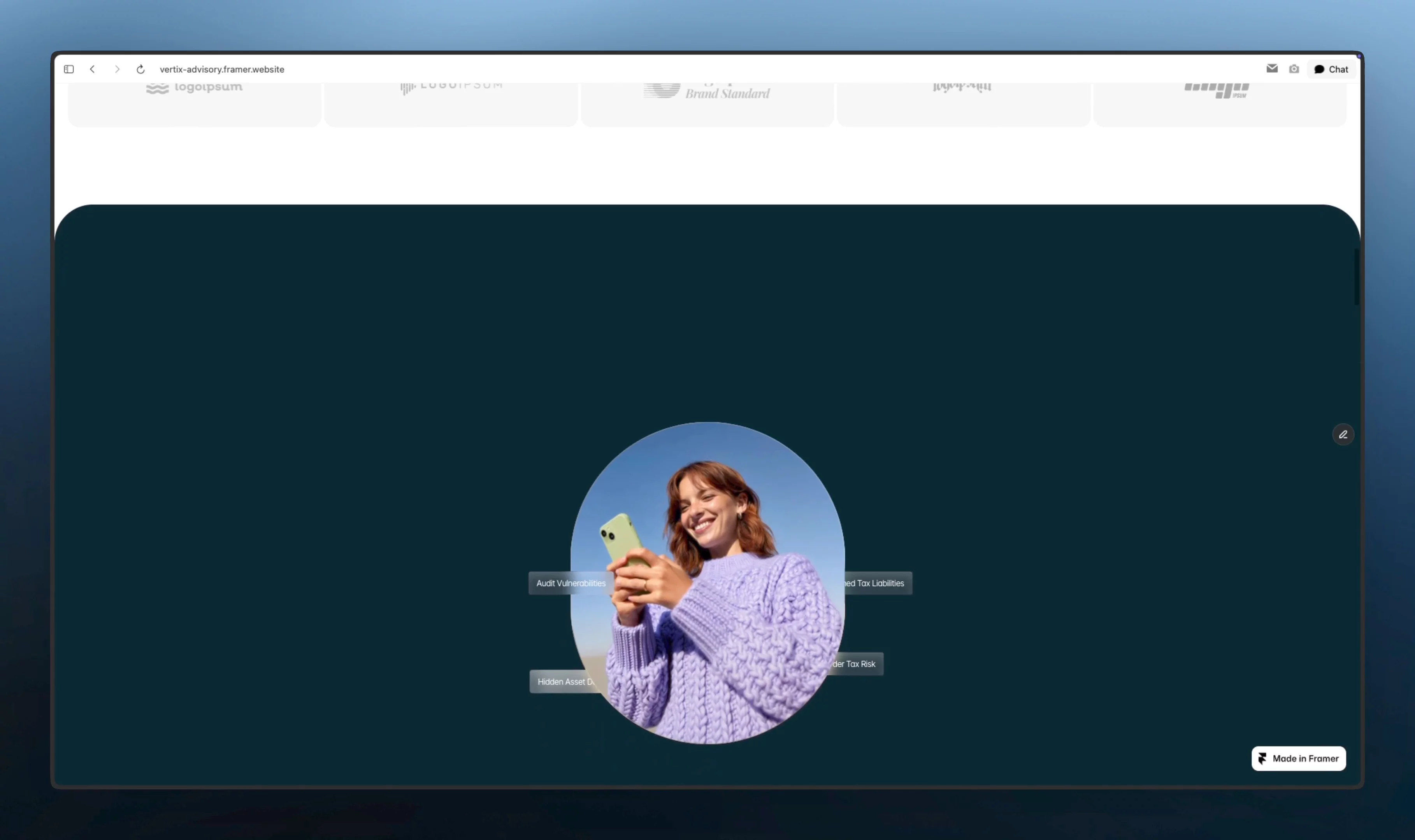 Vertix Advisory - our second premium Framer template Most corporate websites look boring, and outdated.I wanted to change that modern layouts, smooth motion keeps people scrolling, and feel built to hold attention.Give way 100% free to the first 50 people:- Follow - Like this post- Comment "Done"