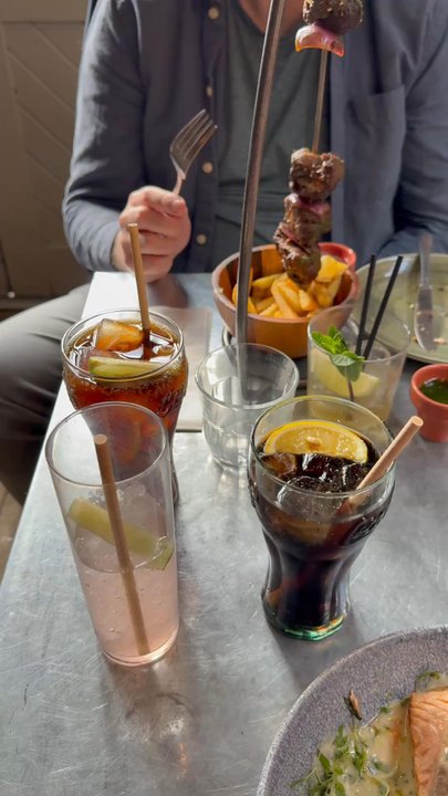 The Botanist - Video panning the dishes we ordered - Cocktail Bars Near Me - Birmingham, XWM