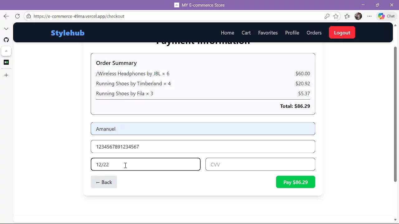 MY E‑commerce Store image 1