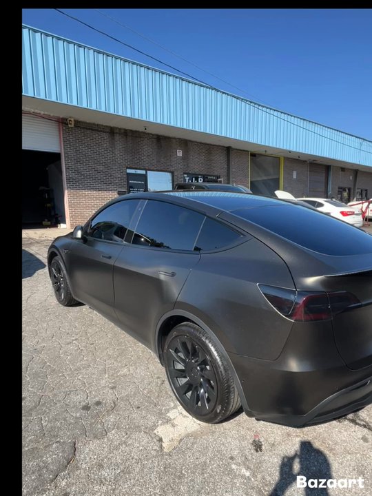 Ko Tinting - Fully wrapped Tesla with all lights wrapped - Auto Repair Near Me - Smyrna , Georgia