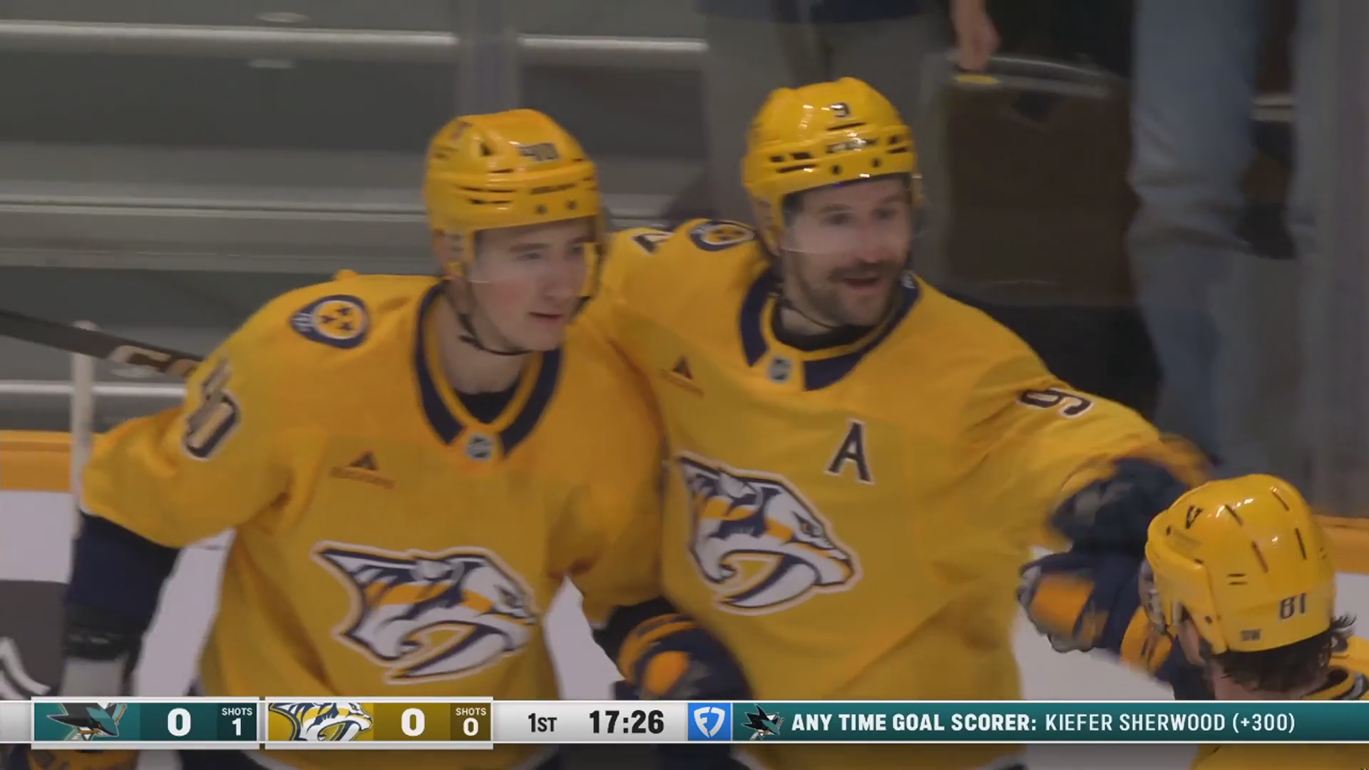 Forsberg picks up three more points as Predators erupt for five first-period goals · Mar 24, 2026