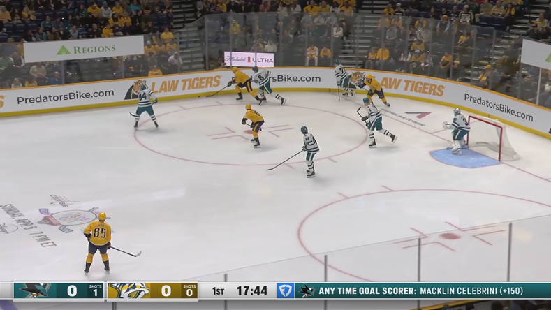 Forsberg picks up three more points as Predators erupt for five first-period goals · Mar 24, 2026