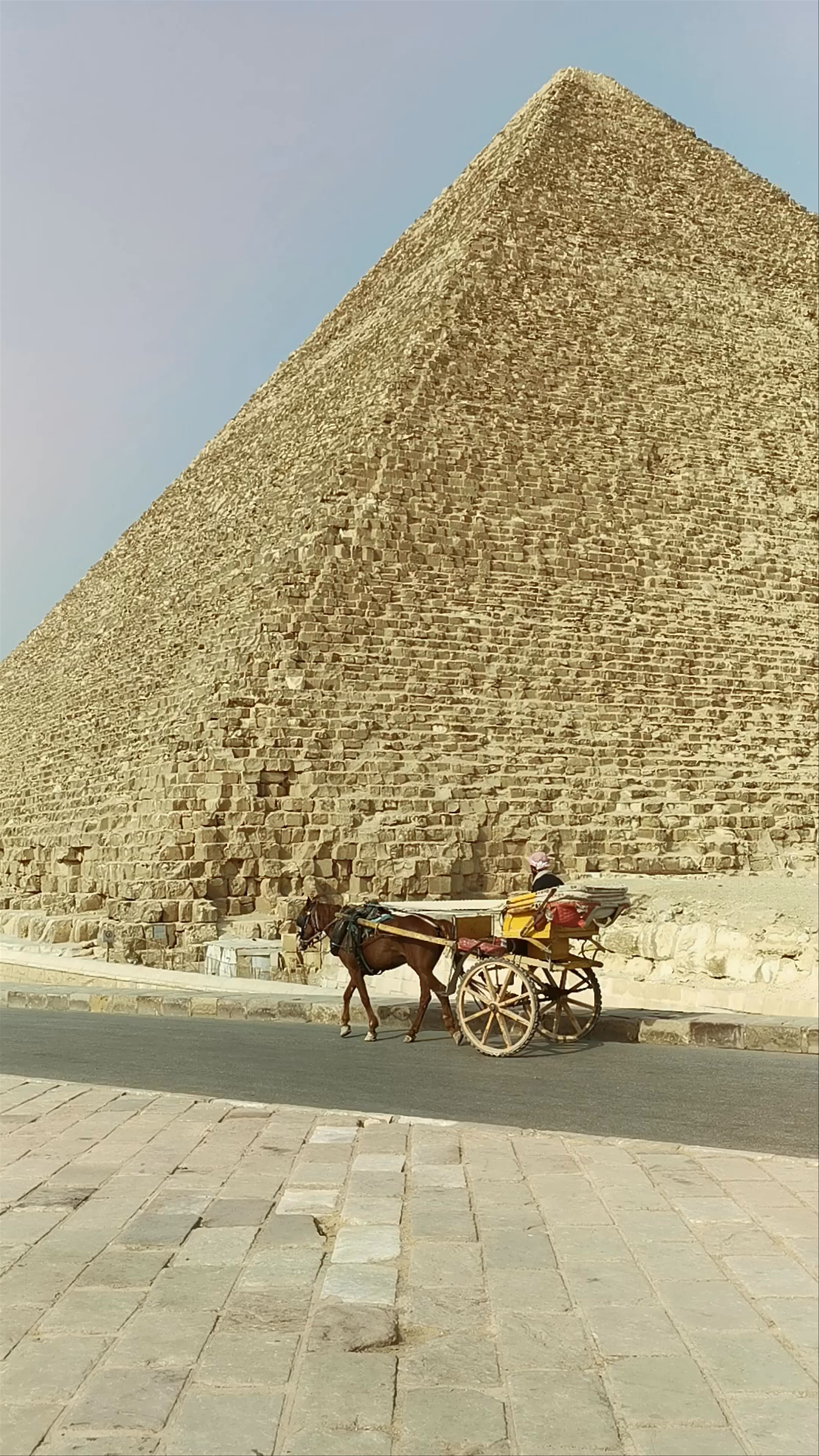 Pyramids of Giza: Timeless Majesty and Desert Tranquility