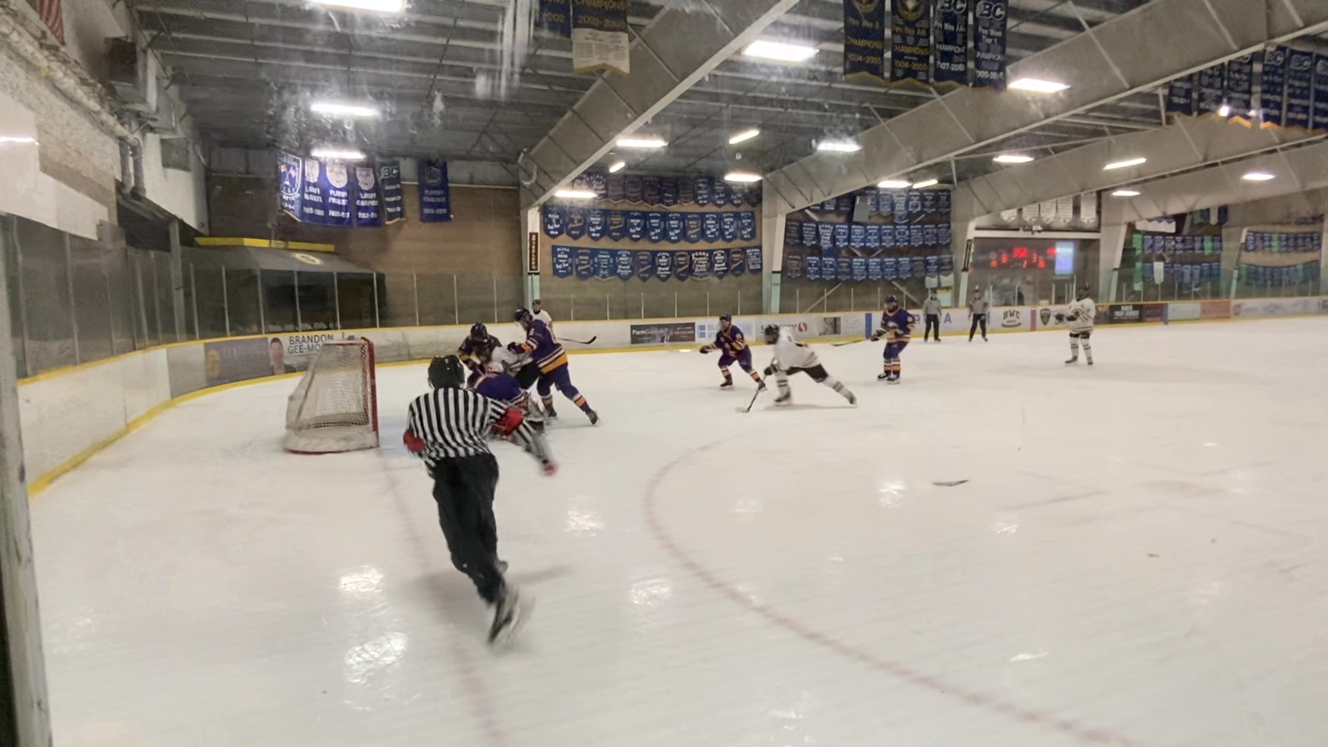 Trevor Chin's Hat Trick Highlights - 3rd goal against Port Coquitlam (PJHL)
