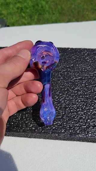 Preview pic of Amber purplicious and purple lilac color drip