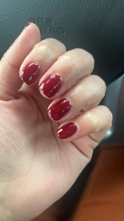 Tipsy Salon Bar Linton Blvd - Right after Lena painted my nails. - Eyelash Service Near Me - Delray, Florida