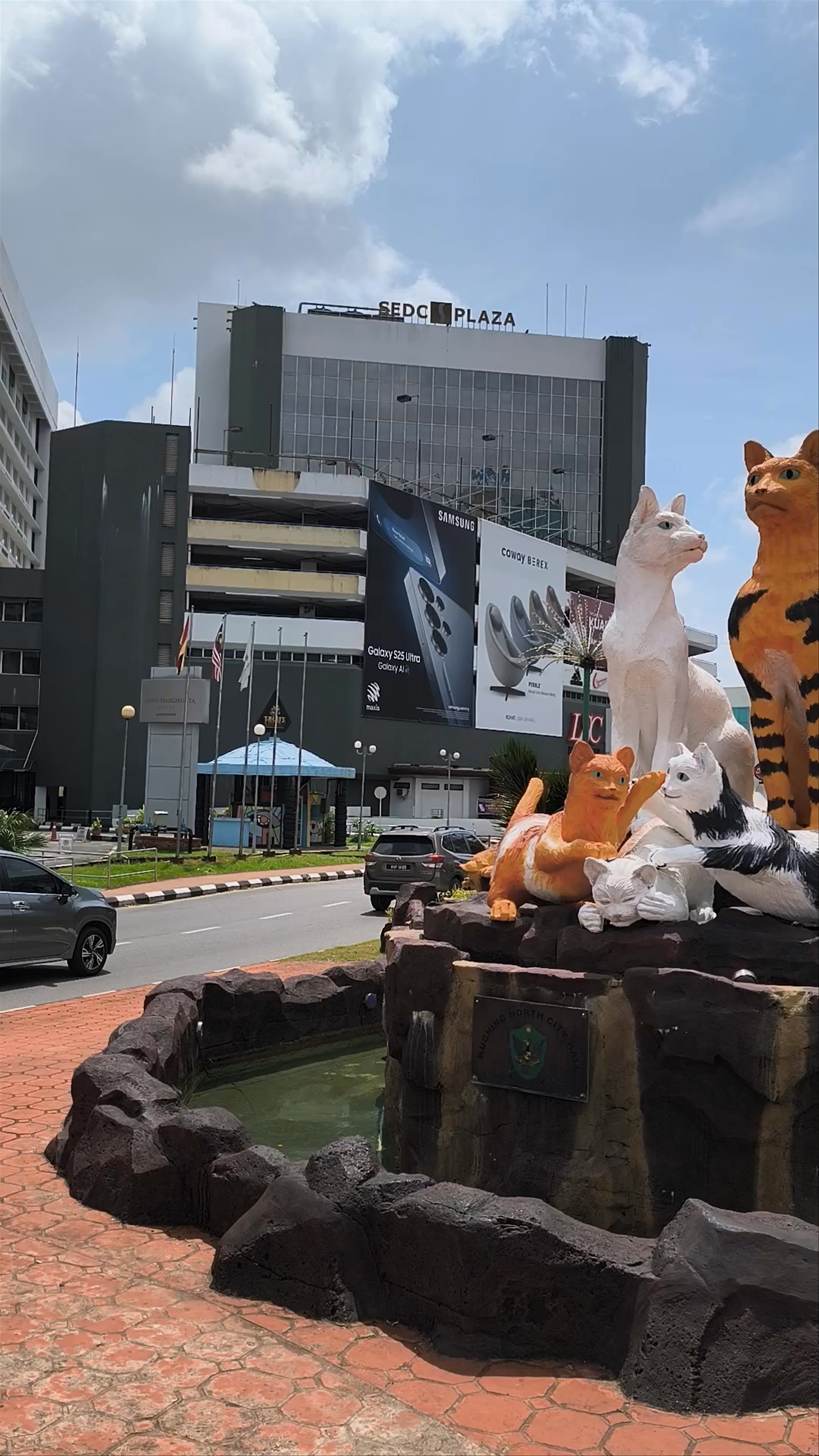 Cat Statue Landmark in Kuching, Sarawak